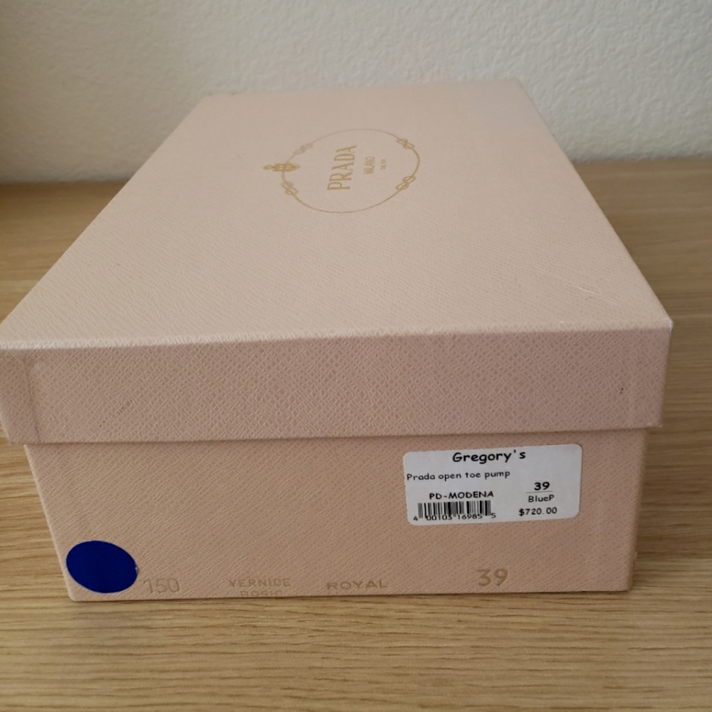 NWT Prada patent leather stilettos 39 - Picture 6 of 8